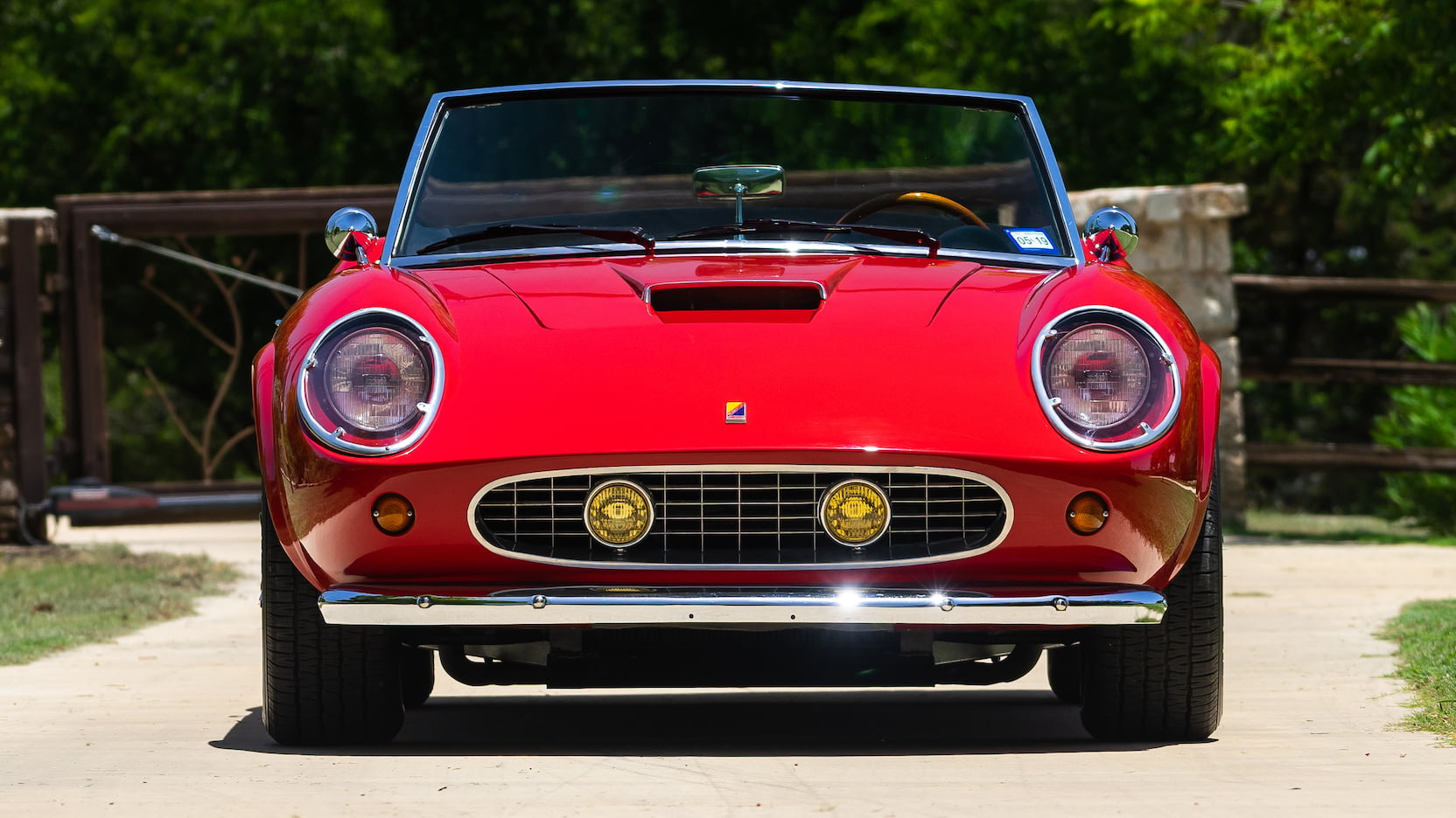 This "Ferrari" -- actually a Modena GT Spyder California -- will be on the Mecum auction block during Monterey Car Week. | Mecum photo