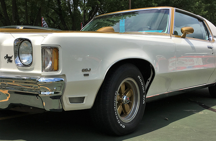 Hurst Grand Prix had special wheels, badging and color scheme and was one of Bill's 10 favorite cars at the Iola Old Car Show. | William Hall photo