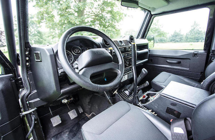 This Land Rover is only one of 10 made for the James Bond film Spectre and you can own it. | Bonhams photo