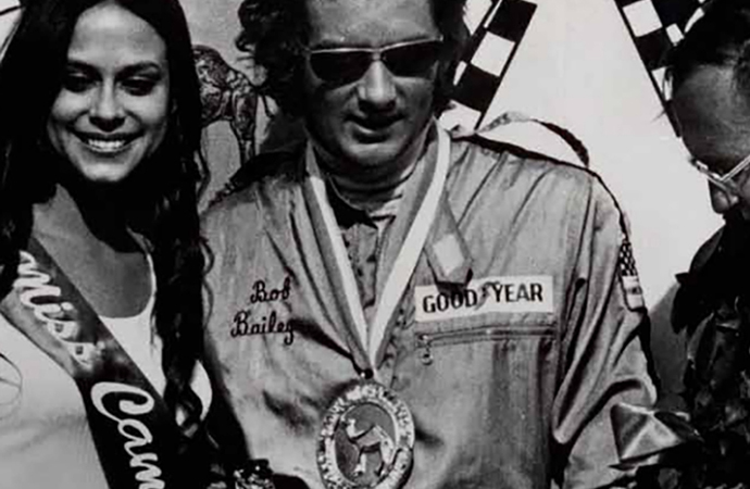 RACEMARK founder Bob Bailey is shown in his racing days. | RACEMARK photo