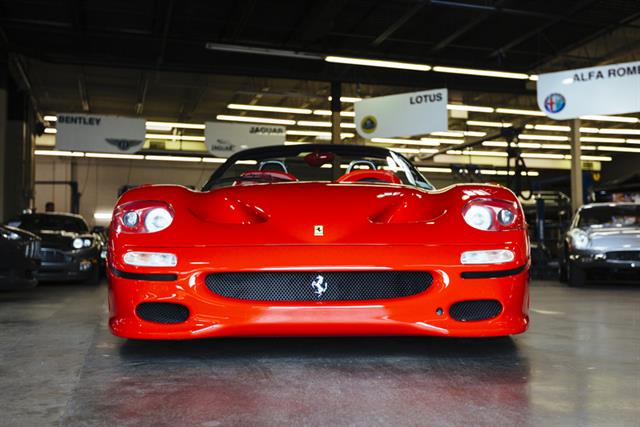 This Ferrari F50 has quite the history. | Autosport Designs photo