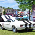 2017 Woodward Dream Cruise Photo by Marc Rozman_Kindig It Design White 1969 Boss Mustang
