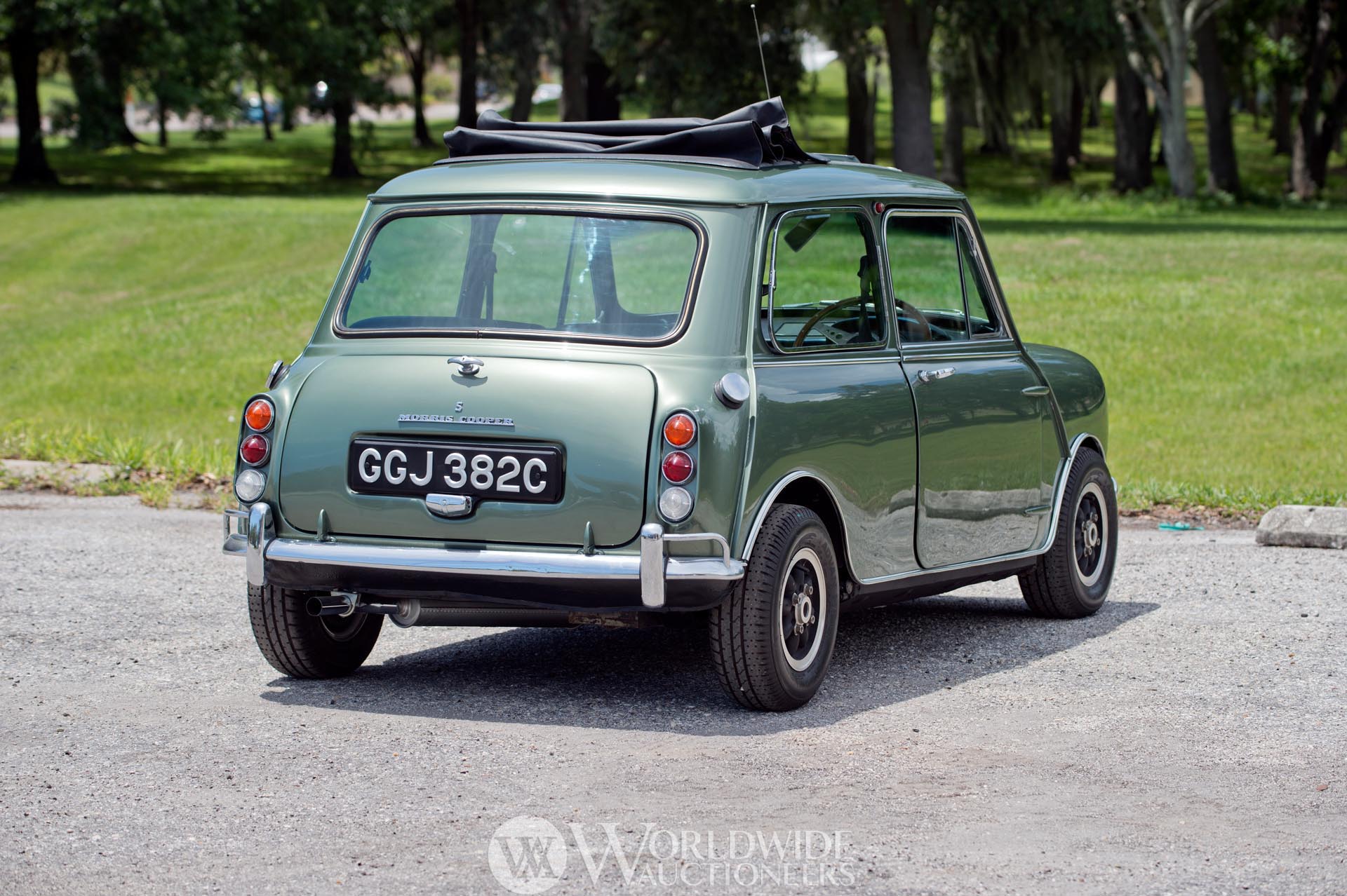 Love Me Do: This Mini Cooper that once belonged to Paul McCartney will be on the auction block next month. | Worldwide Auctioneers photo