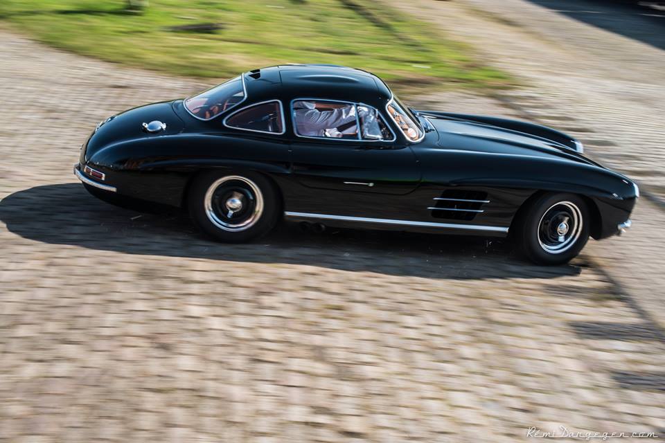 This unique custom 1955 Mercedes 300SL Gullwing coupe was stolen from a hotel near the famed Nürburgring race track in Germany on August 11. | Remi Dargegen Photography photo