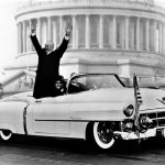 Ike at his inaugural in the 53 Cadillac