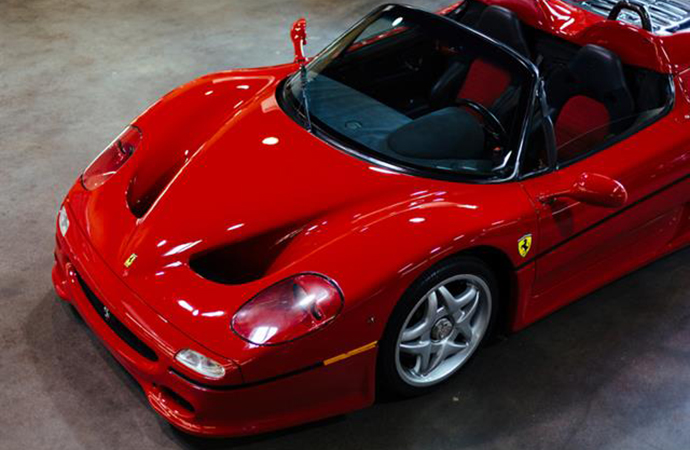 This Ferrari F50 has quite the history. | Autosport Designs photo