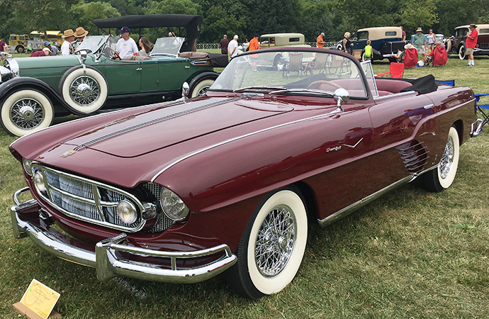 Vignale-bodied Fina Sport Convertible was a stunner. | William Hall photo