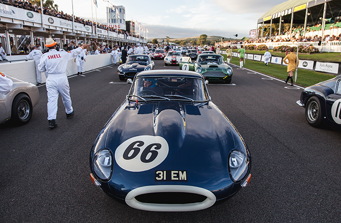 This year's Goodwood Revival may host the most expensive racing field in history. | Goodwood photo