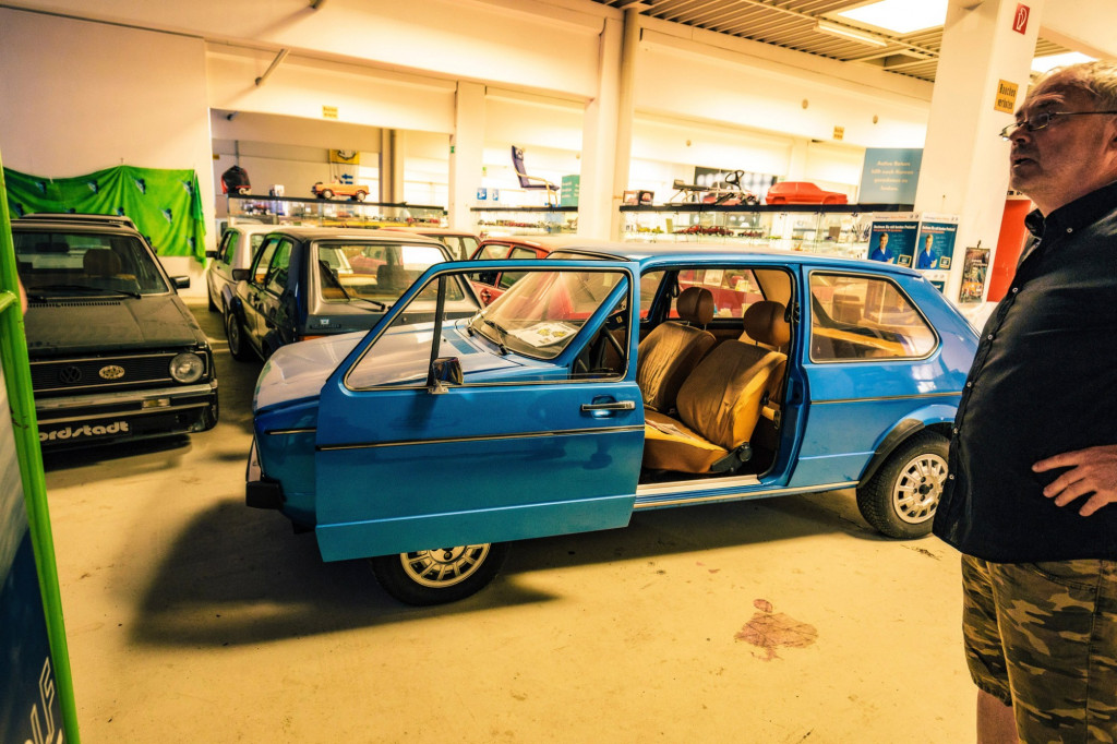 Josef Juza owns 114 examples of the Volkswagen Golf -- and his collection may keep going. | Volkswagen photo