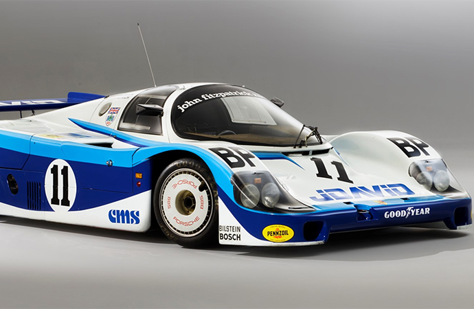 This 1983 Porsche 956 Group C race car will be on RM Sotheby's block soon. | RM Sotheby's photo