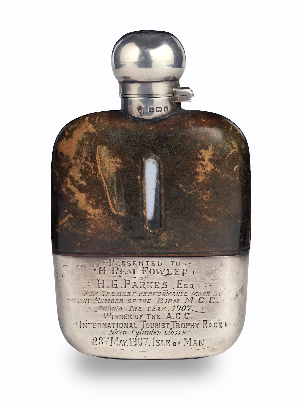 Flask, Rem Fowler’s flask goes to auction, ClassicCars.com Journal