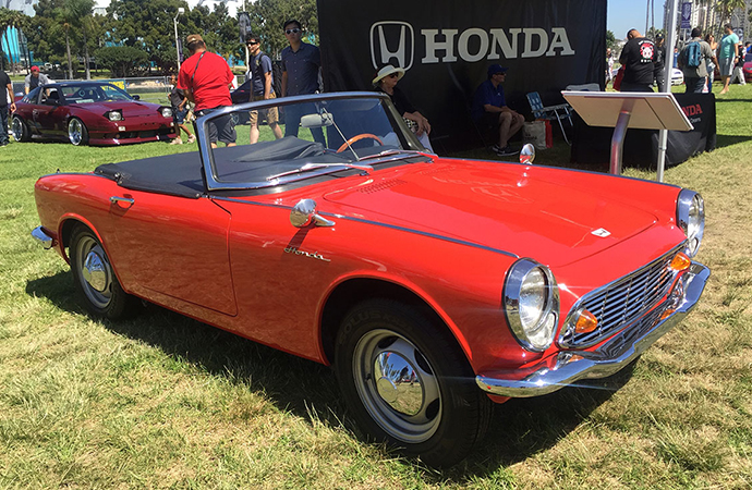 This gorgeous Honda S roadster was there. | Tyson Hugie photo