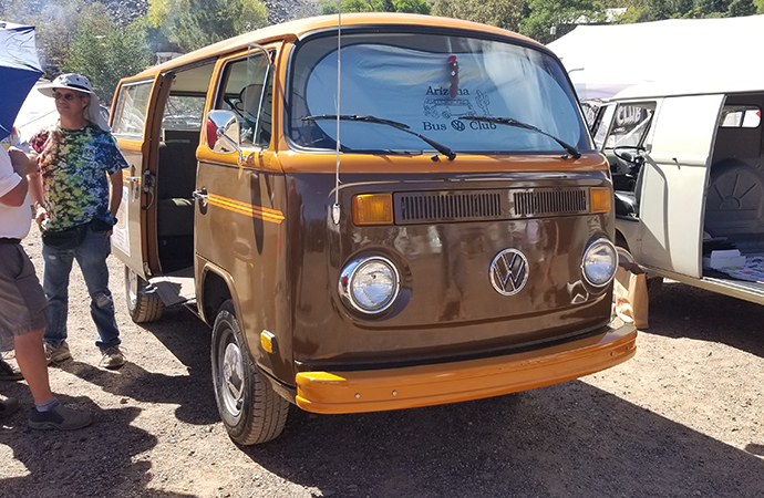 The raffle van was nicknamed "Charlie Brown," but Snoopy was nowhere to be found. | Carter Nacke photo