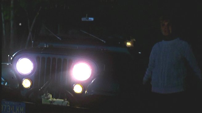 There's other cool Jeeps in the movie, but this one plays a special role. | Screenshot