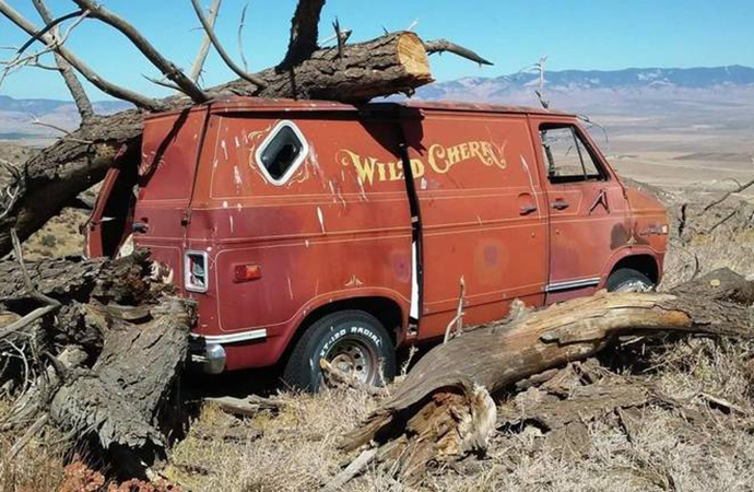 Was the Wild Cherry van illegally taken from this spot in California? Apparently, that will be for a court to decide. | Facebook photo