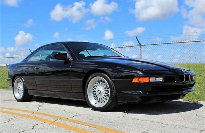 V12-powered 1991 BMW 850i coupe, a sophisticated road rocket