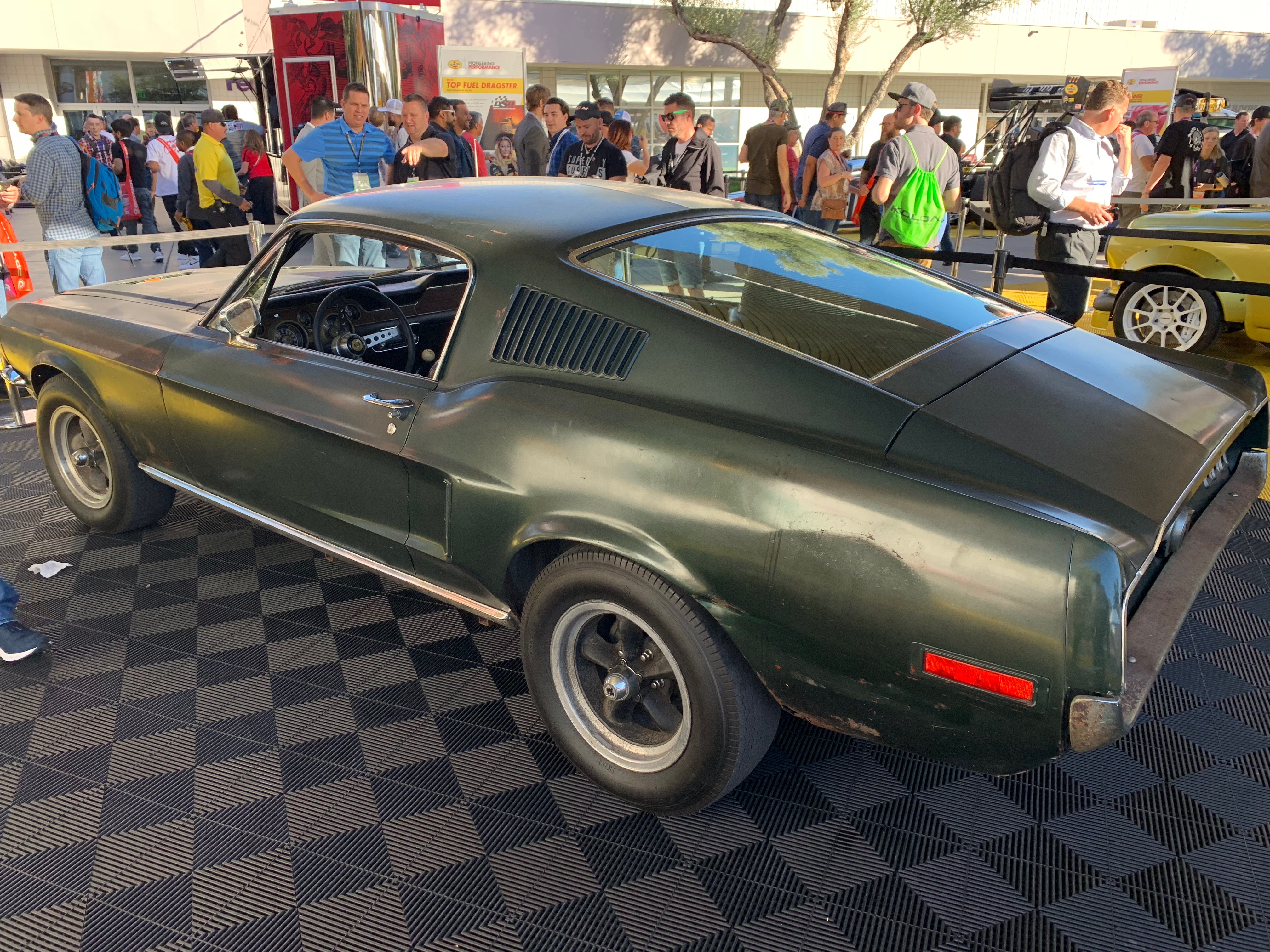 The 2018 SEMA Show was hardly the last chance to see the original Bullitt Mustang. | Carter Nacke photo