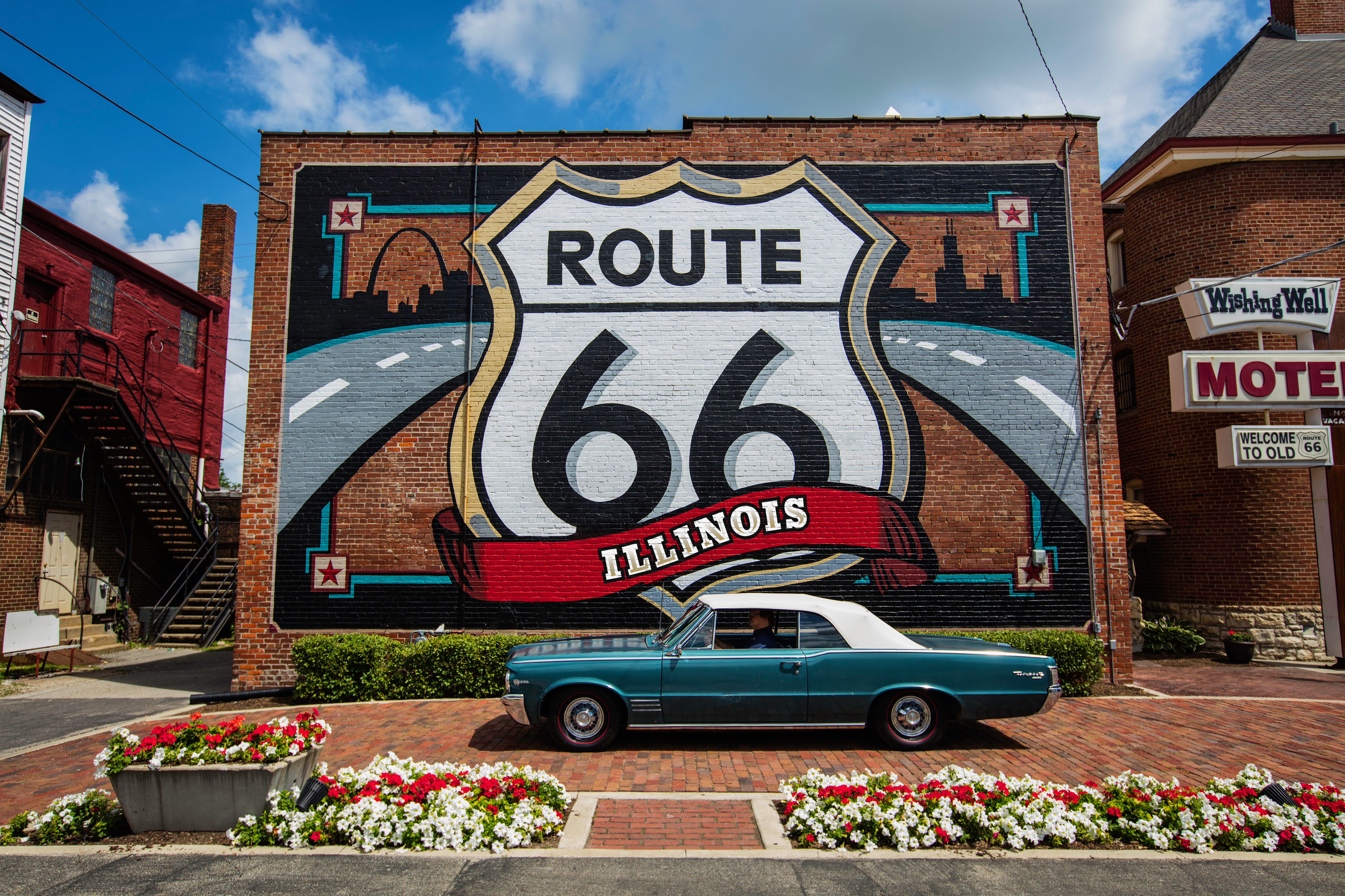 Route 66 can still be a big tourist draw. Plenty of car shows are held along it annually. | Illinois Office of Tourism photo by Adam Alexander