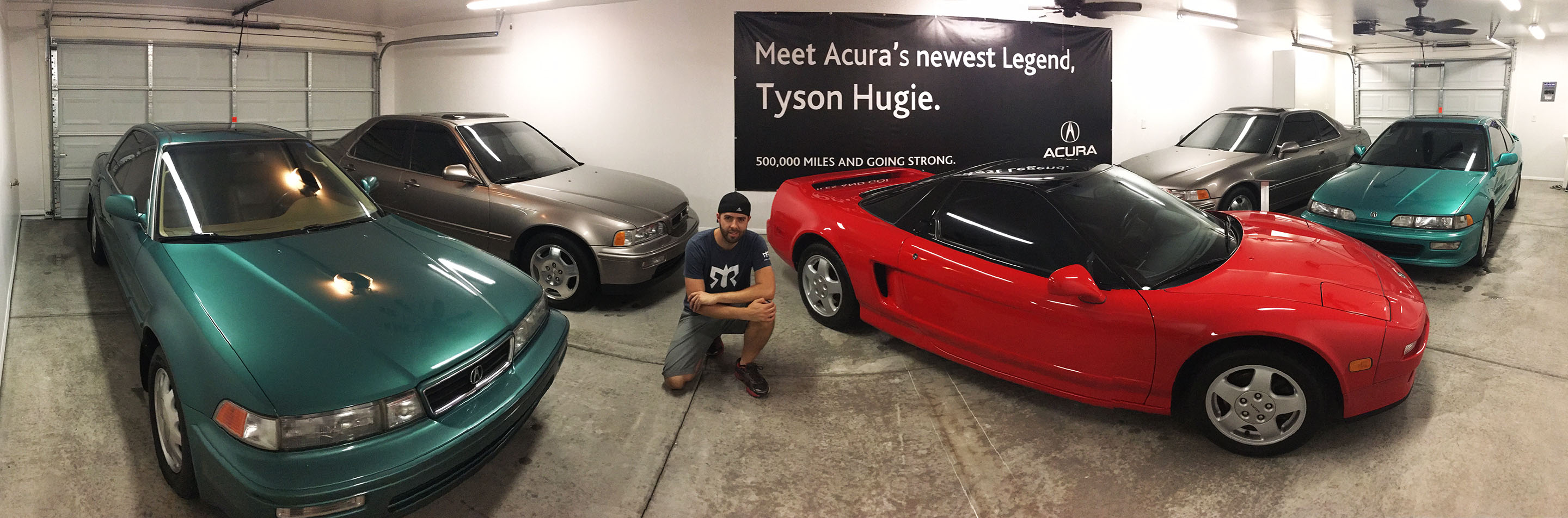 One car was all it took for Tyson Hugie to fall in love with Acura. | Tyson Hugie photos