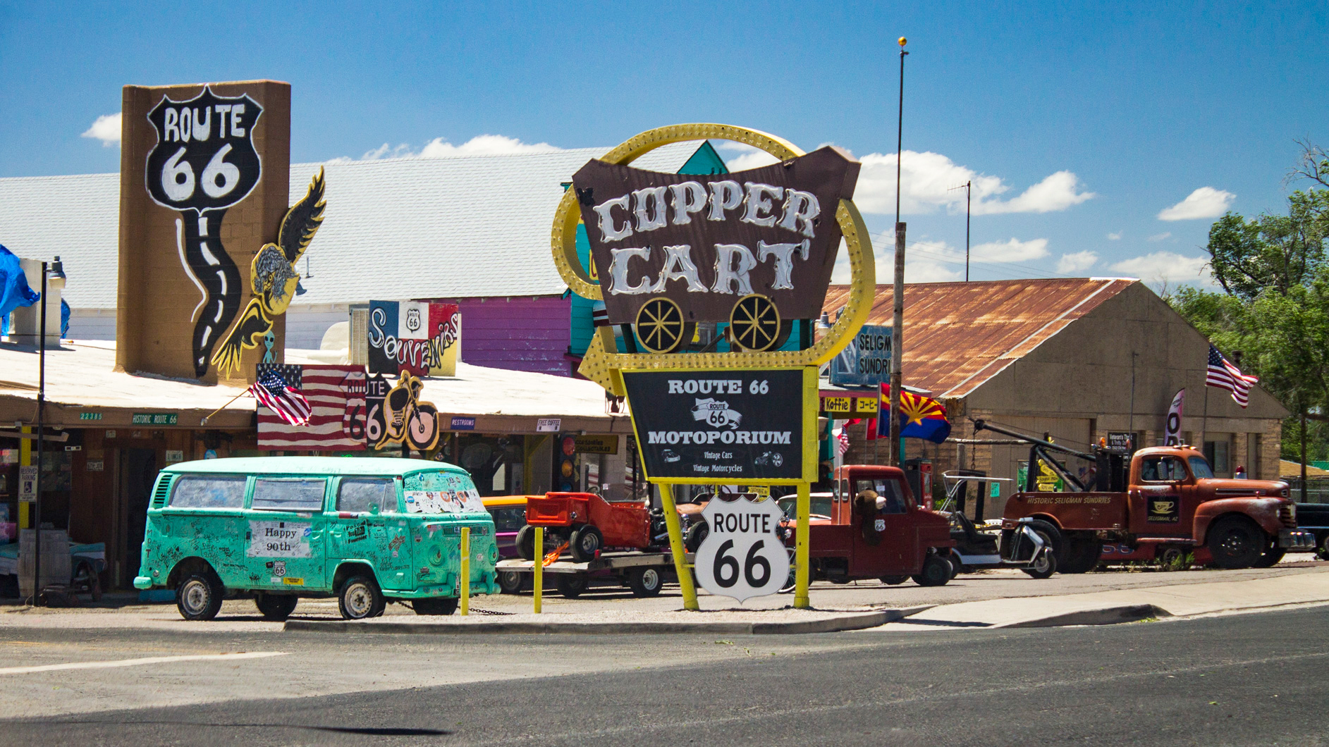 Route 66 is home to tons of old-school roadside treasures that would likely die off without preservation. | Nicole James photo