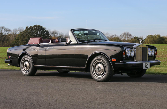 A Rolls-Royce once owned by Frank Sinatra led Silverstone Auctions' final sale of the year that also featured cars owned by Steve McQueen and Jay Kay. | Silverstone Auctions photo