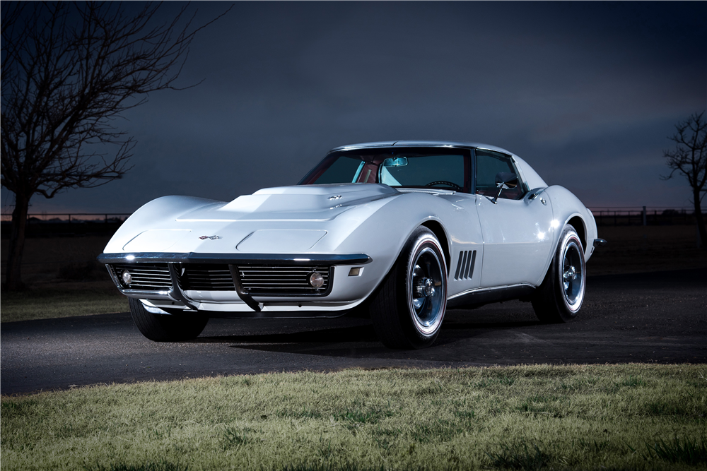 Barrett-Jackson will offer this 1968 Chevrolet Corvette L88 at the upcoming Scottsdale auction. | Barrett-Jackson photos