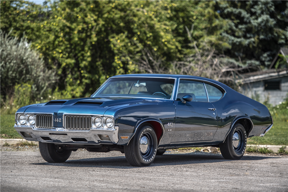 This 1970 Oldsmobile 442 W-30 will be offered by Barrett-Jackson at its upcoming January auction in Scottsdale, Arizona. | Barrett-Jackson photo