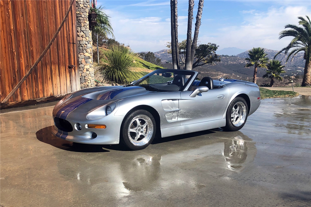 This 1999 Shelby Series 1 convertible signed by Carroll Shelby himself will be on offer at the Barrett-Jackson auction in Scottsdale. | Barrett-Jackson photos