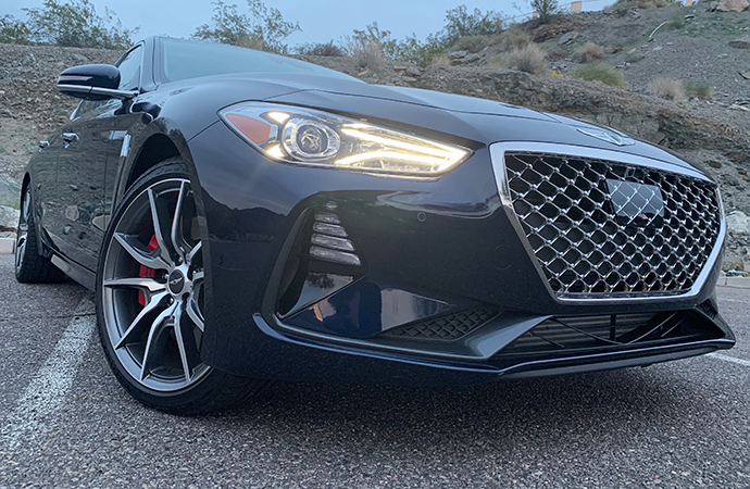 The Genesis G70 is set to make a deserved splash in the entry-level compact luxury sedan sector. | Carter Nacke photos