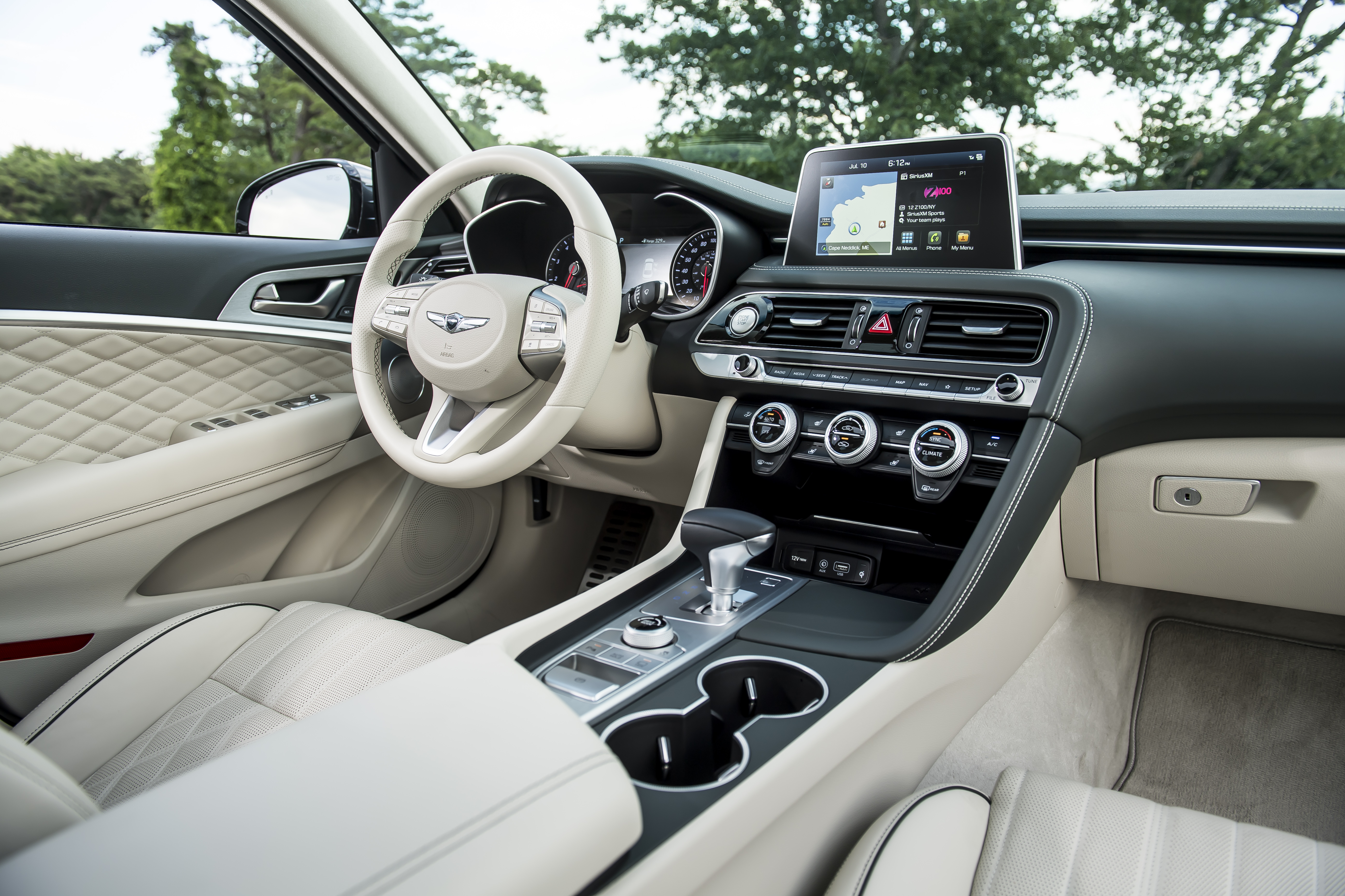 The G70 boasts an interior that's as stunning as it is inviting. | Genesis photo