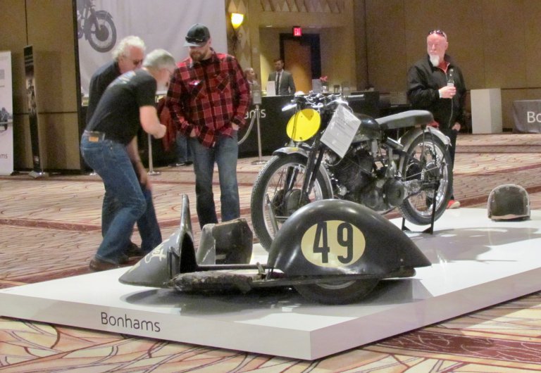 Record price paid in 2018 for a vintage motorcycle