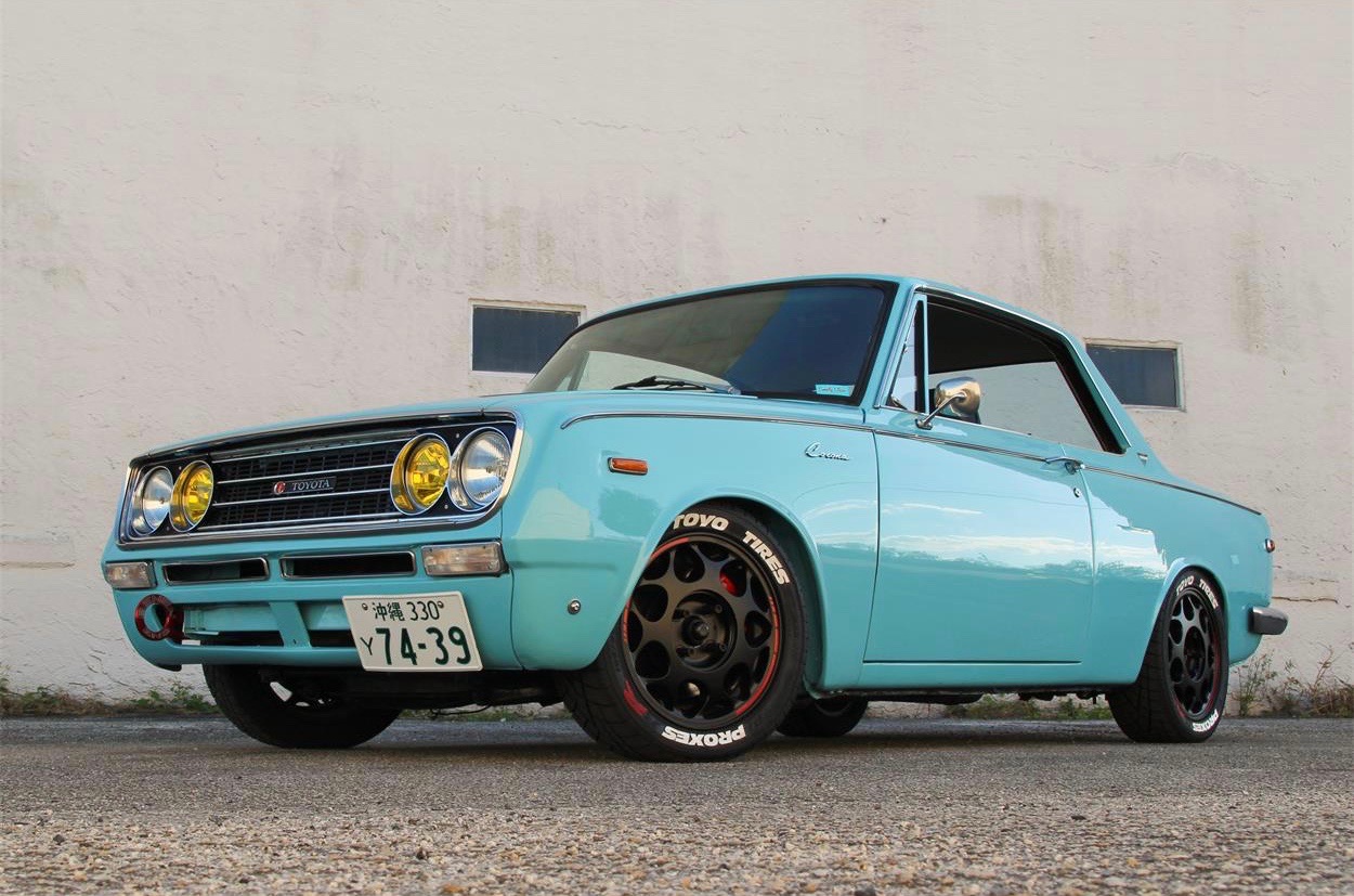 hot rodded 1969 toyota corona coupe is pick of the day hot rodded 1969 toyota corona coupe is