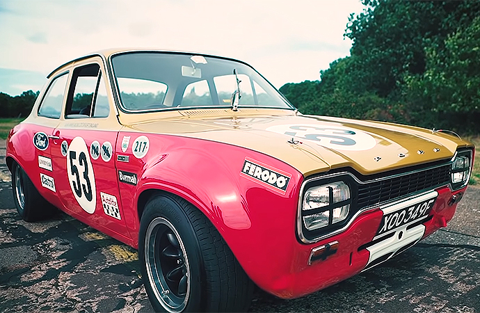 The Ford Escort, a car that dominated rallies in Europe, will turn 50 this year. | Screenshot