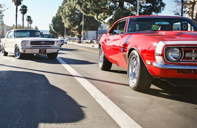 Comedian Kevin Hart spent in the neighborhood of $500,000 on some great classic cars for his team after an international tour. | Kevin Hart photo