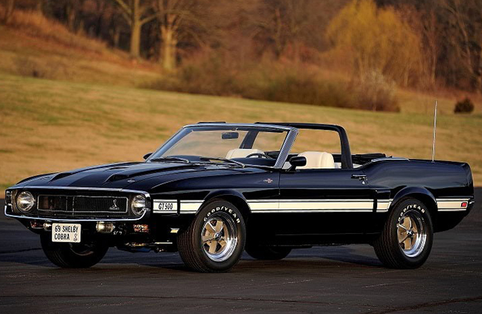 This 1969 Shelby GT500 convertible is one of just four prototypes made for the 1969 model year. | Ford Motor Company photos