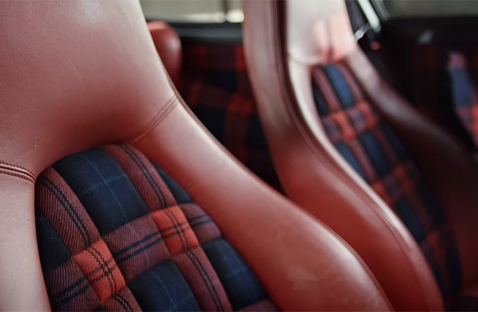 Porsche used to make some very unique interiors. The marque took a look back at some of its favorites in a new video. | Screenshot
