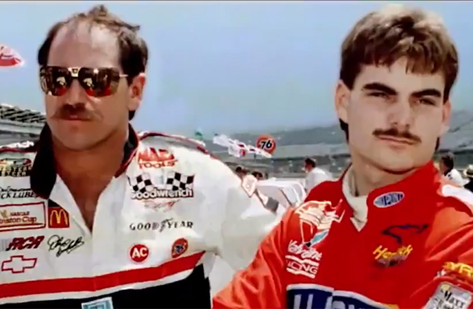 Fox Sports 1 will air Unrivaled: Earnhardt vs. Gordon, a documentary focused on the rivalry between NASCAR racers Dale Earnhardt and Jeff Gordon, in February. | Screenshot