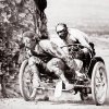 3-wheeler being readied for race it couldn’t finish in 1907