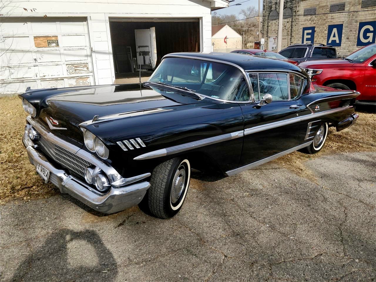 1958 Chevrolet Impala 2-door coupe is a 'midnight beauty'