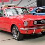 1966 Mustang GT K-code fastback_ signal Flare Red