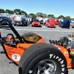 John Ewald Mastercar dragster with young fan- #3761-H Koby photo