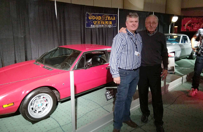 David Cantagallo, left, promised his father, right, that he would own a De Tomaso Pantera when he was 10. Nearly four decades later, that came true. | David Cantagallo photos