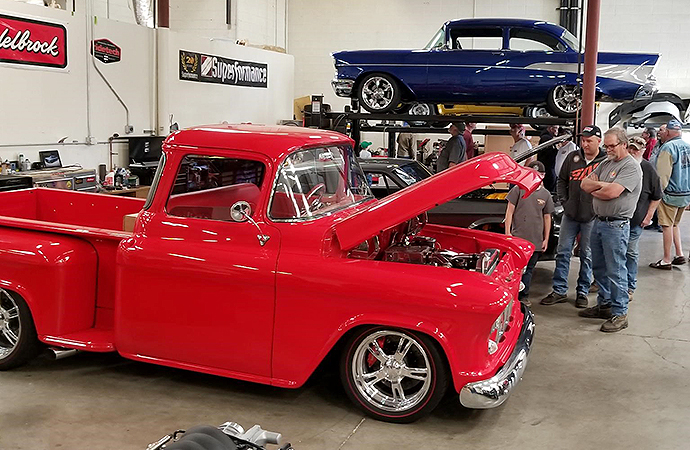 Before some of its shows, Goodguys hosts a secretive tour of hot rod shops and other businesses. Find out what it's like to go on one. | Rebecca Nguyen photos