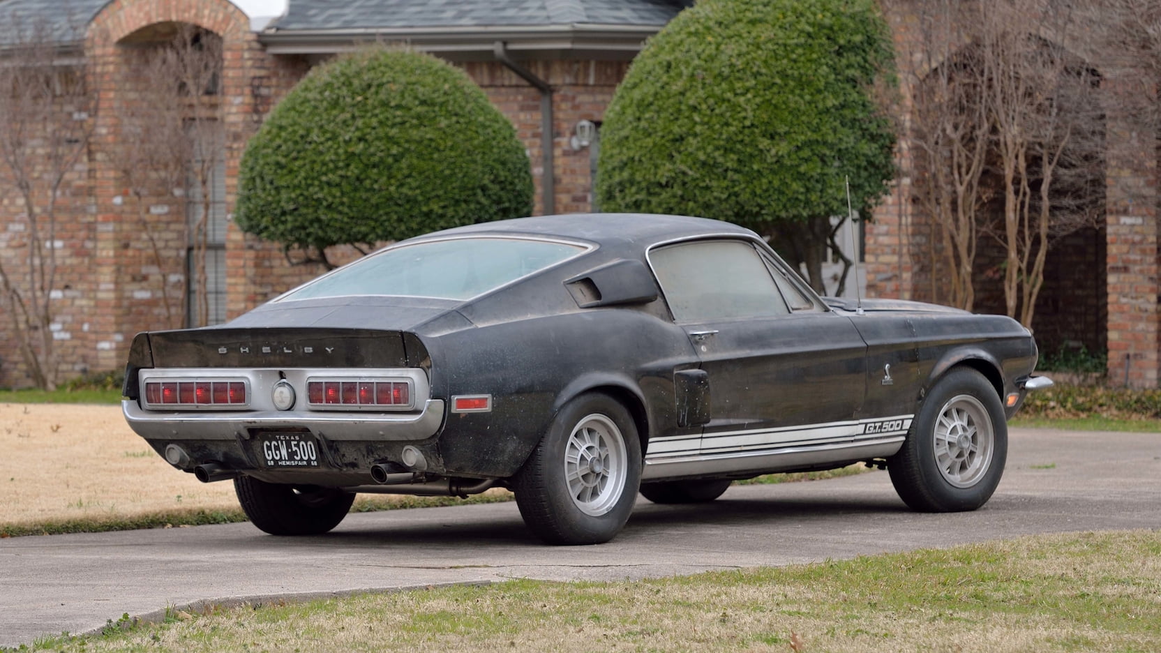 This barn find Shelby GT500 will be on the Mecum auction block next month. | Mecum photos
