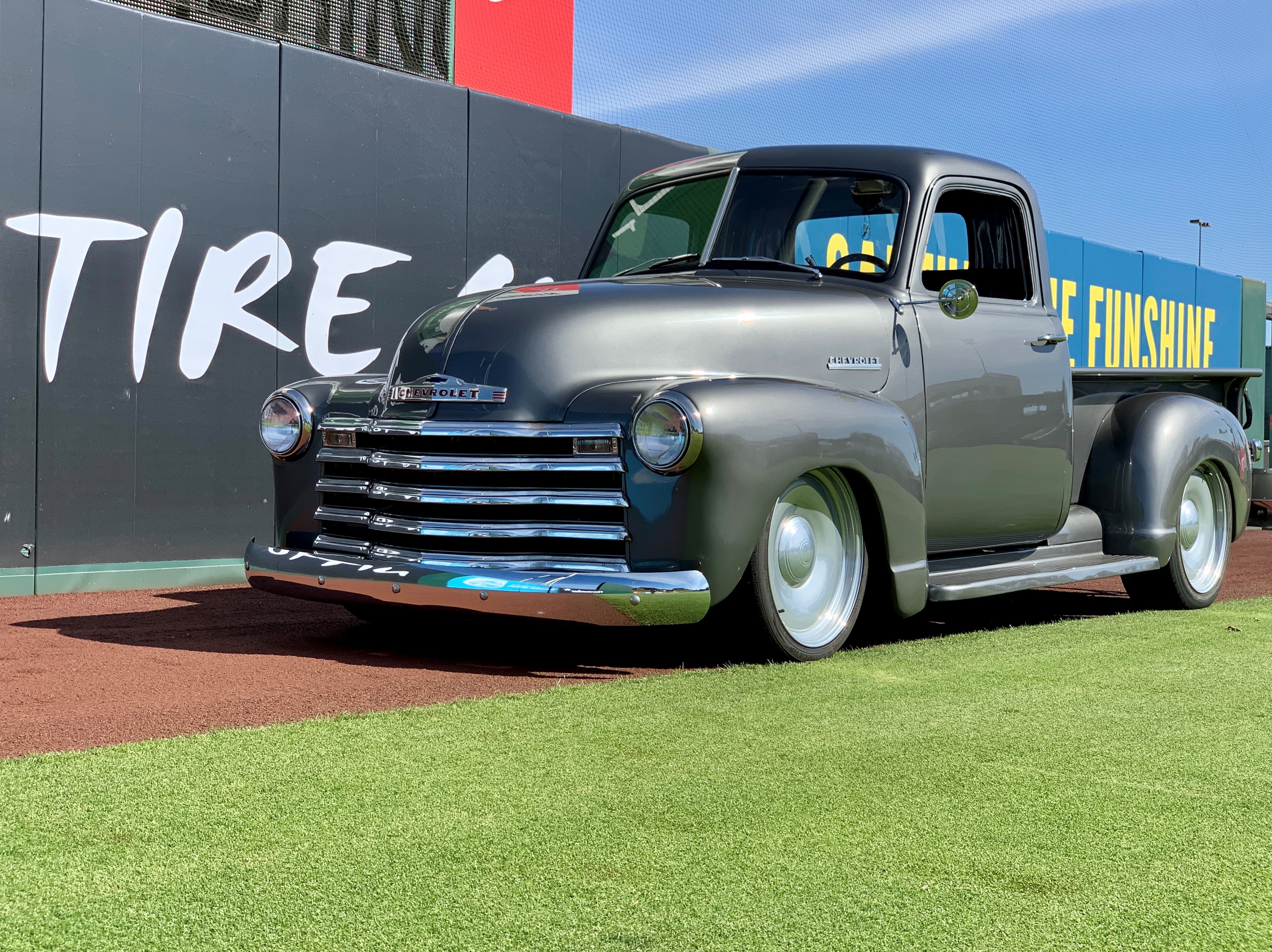 Chuck Coolidge's 1951 Chevrolet 3100 resto-mod is shown at the recent Copperstate 1000. | Chuck Coolidge photos