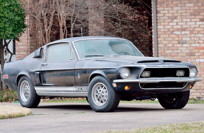 This barn find Shelby GT500 will be on the Mecum auction block next month. | Mecum photos
