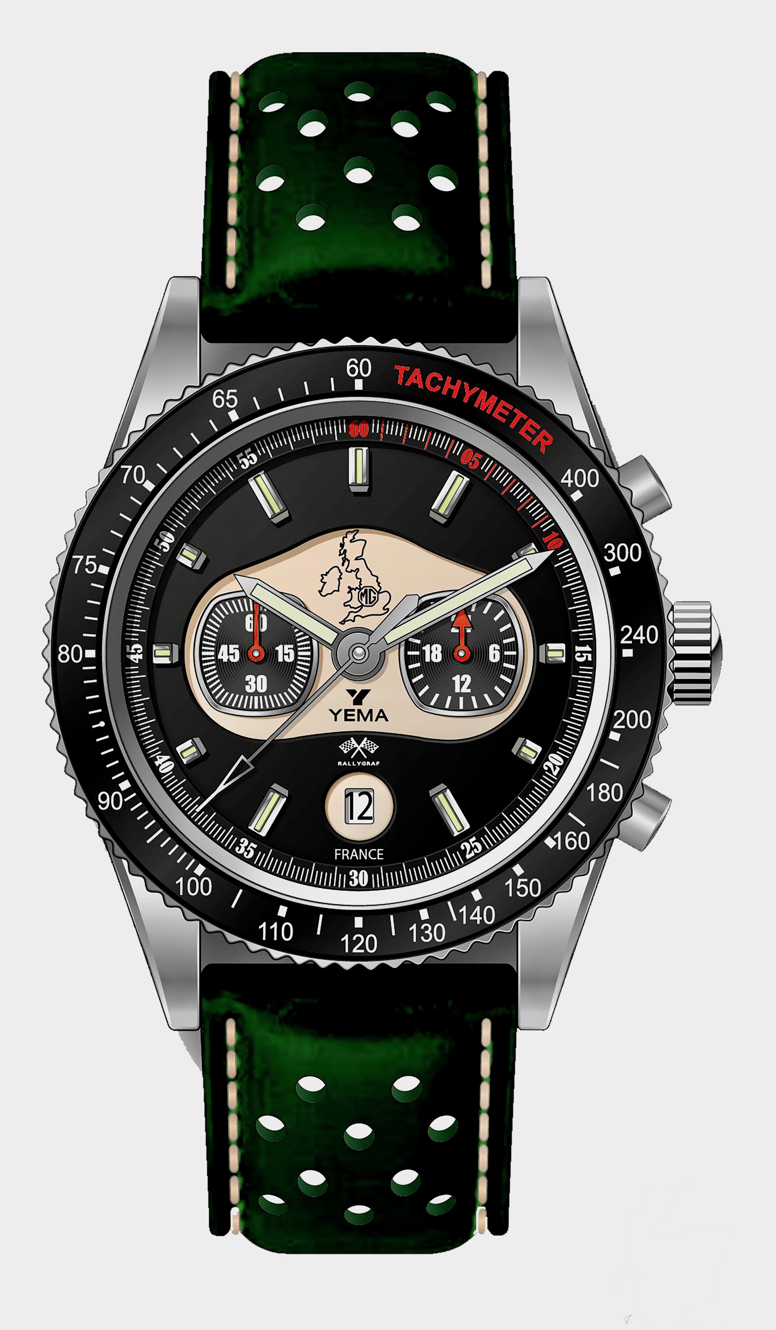 MG watch, French watchmaker and MG Car Club offer MG Rallygraf watches, ClassicCars.com Journal