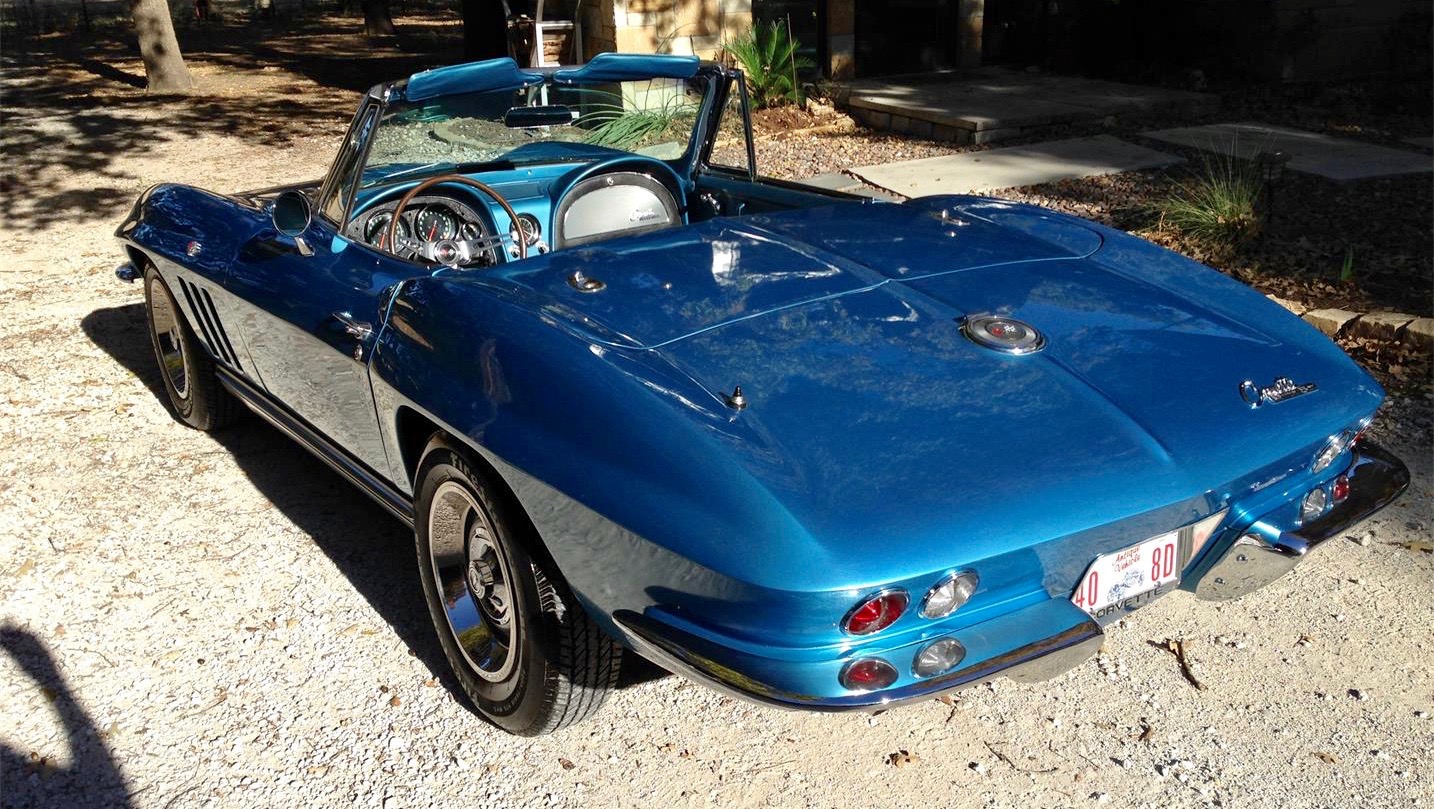 1965 Corvette, Patriotically blue ’65 Corvette convertible, ClassicCars.com Journal