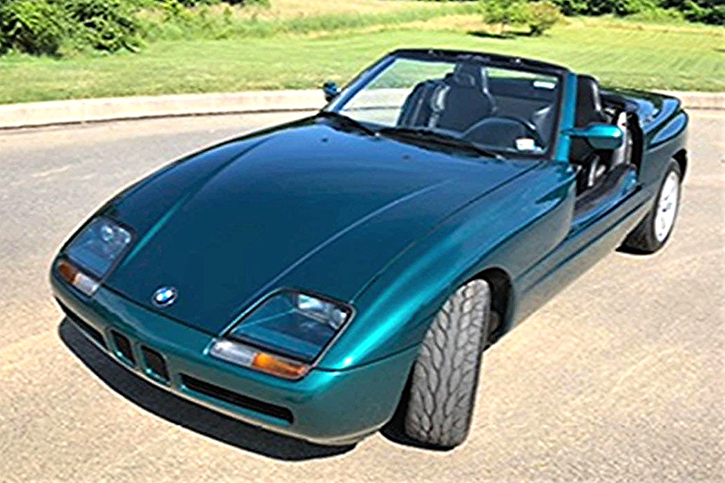 Unusual in style and history, 1991 BMW Z1 roadster