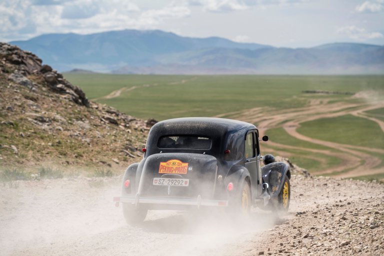 87-year-old driver wins Peking to Paris rally for third time